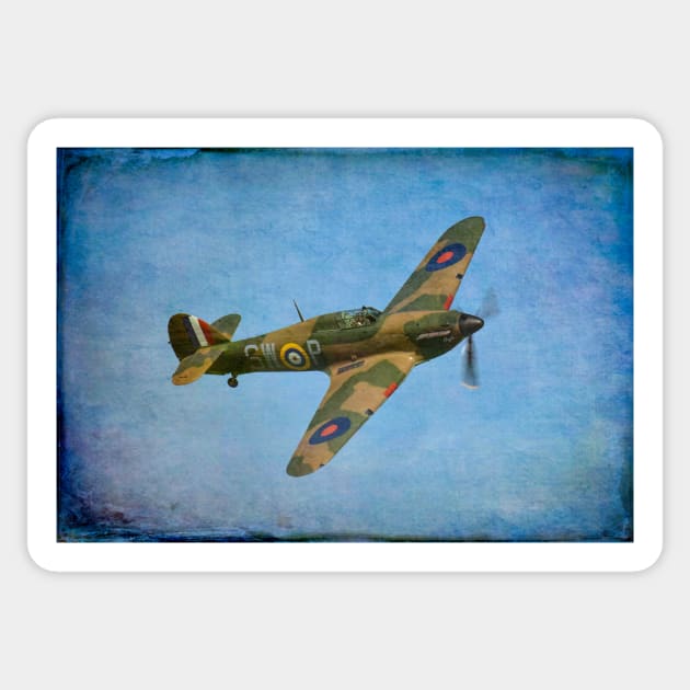 Hawker Hurricane Sticker by CGJohnson